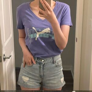NEW Puma T shirt light purple